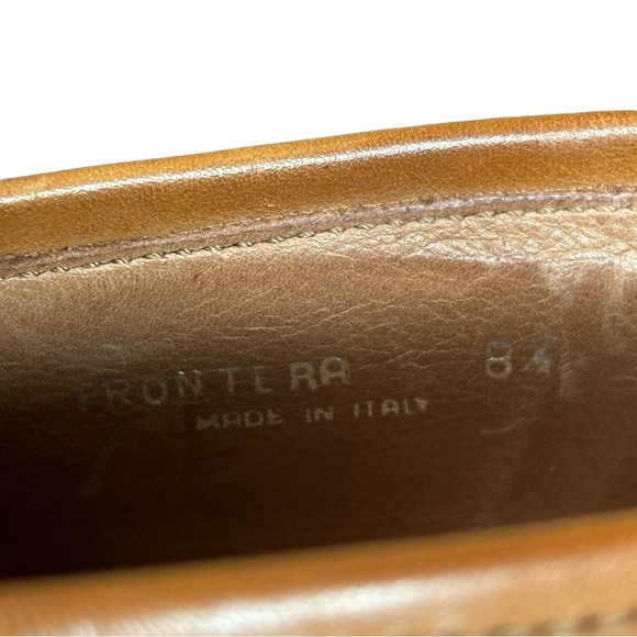 SAKS FIFTH AVENUE COLLECTION FRONTERA LOAFERS 8.5M - Picture 8 of 10